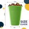Exquisite Party Solids 12 Oz Plastic Cups – 100 Pack Disposable Cups for Parties & Events | Durable Plastic Party Cups | Bulk Drink Cups for Soda, plastic cup | Recyclable Disposable Cups for Everyday Use & Celebrations